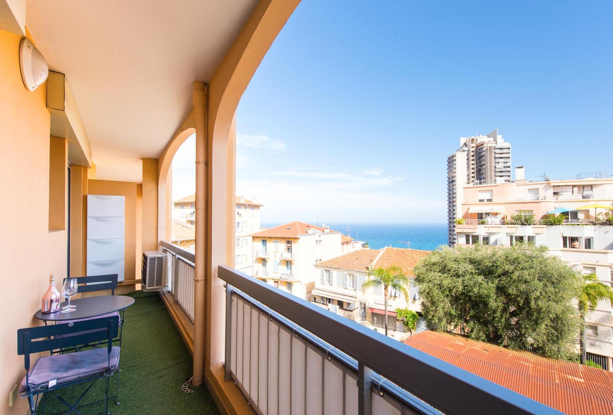 Monaco A Pied - Spacieux Appartement - Balcon - Ca Босолей Экстерьер фото