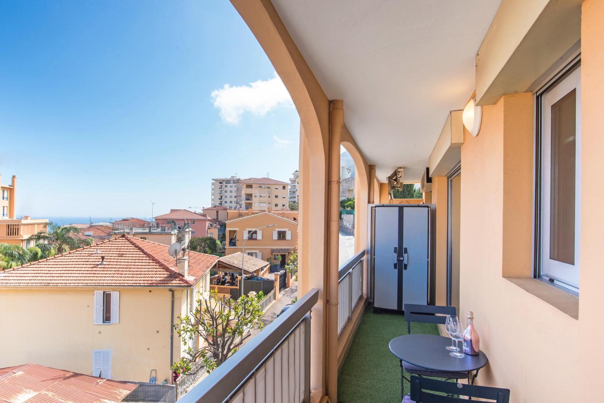 Monaco A Pied - Spacieux Appartement - Balcon - Ca Босолей Экстерьер фото